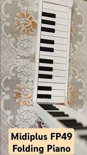 Midiplus FP49 Folding Piano Keyboard || 49 Keys Lightweight Portable MIDI Keyboard #foldingpiano