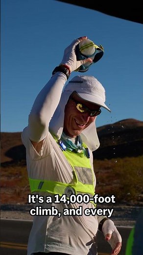 135 miles. 100 degrees. One hell of a run