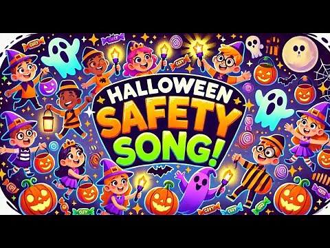 🎃 Halloween Safety Song for Kids - Trick or Treat Tips!