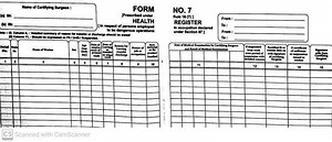 Get Form 7 Health Register - From Bapuji Mumbai (since 1948)