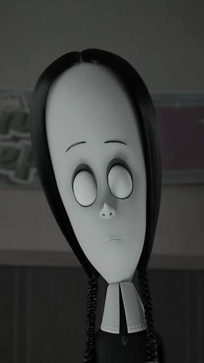 Hello there, Peggy. #TheAddamsFamily #WednesdayAddams #Comedy #Animation