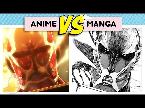Attack on Titan Differences Anime Vs. Manga - Fall of Shiganshina Arc | Channel Frederator