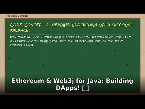 Ethereum & Web3j for Java: Build DApps & Master Blockchain Dev! 🚀💻 (Advanced Tutorial)