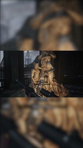 All 4 Angel Mask Locations | Castle Dimitrescu Guide | Resident Evil Village #shorts