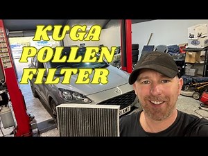 How to change a FORD KUGA pollen filter