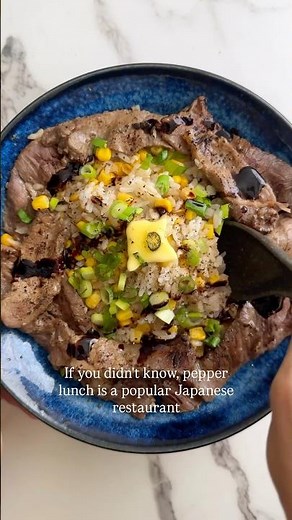 RICE COOKER SERIES: Beef Pepper Lunch