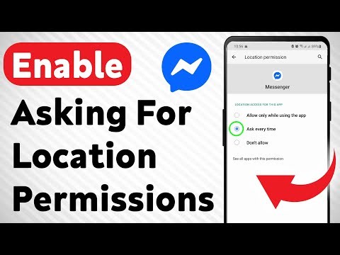 How To Enable Asking For Location Permissions On Messenger (Updated)