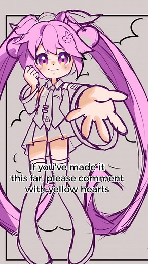 some Miku Day art #fypシ #howtodrawanime #digitalartist #kawaiiart #hatsunemiku