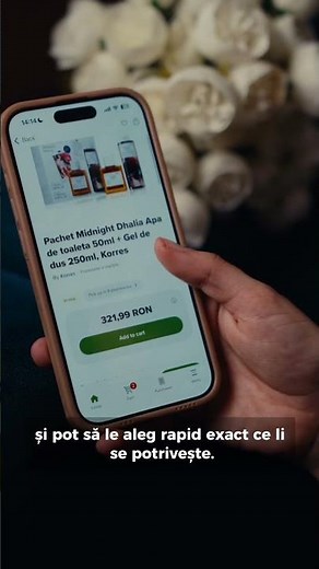 Alege cadoul perfect în aplicația Dr. Max