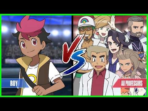 Pokemon Battle Series: ROY Vs. All Professor