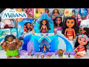 90 Minutes with Disney Moana Toys Collection Unboxing | Disney Princess Elsa's Ice Palace Playset