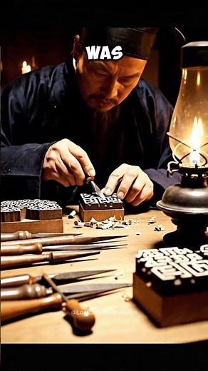 Printing technology in China (1000 CE) | Printing & Gunpowder Explained #shorts #china #ancient