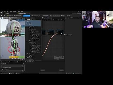 Unreal Engine 5.3 Tutorial - Building a control rig for a Skeletal Mesh Character