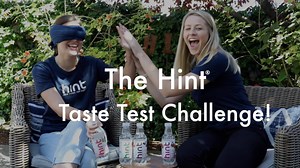A couple of hint fans challenged each other to a taste test! Laughter and good times ahead! 😂😂😂 | Hint