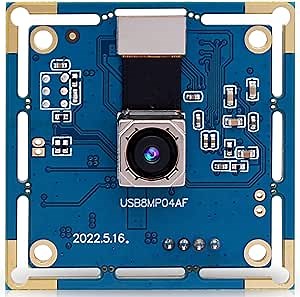 Webcamera_USB 8mp Autofocus USB Camera 4K Lightburn Camera for Laser Engraver Mini PC Camera for Computer Laptop AF USB Security Camera IMX179 Webcam Board for Raspberry Pi Jetson Nano