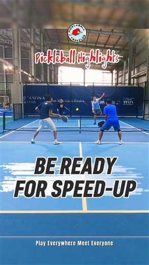 Be Ready for Any Speed-Up! Fast Hand in Pickleball #pickleballtips #pickleballlesson