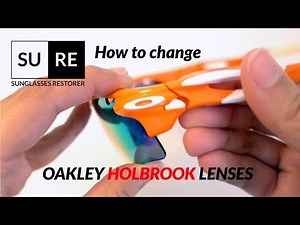 How to change Oakley Radarlock lenses? SUNGLASSES RESTORER