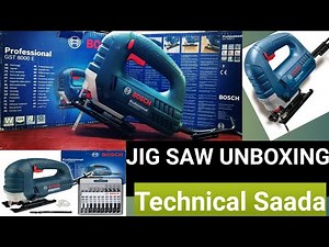 Jig Saw Bosch Professional GST 8000E Unboxing, Review,His Saw Mechine Full Review Diy