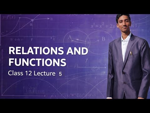 Relation and Function | Excercise 1.2 Problems | Class 12 | Arvind Sir