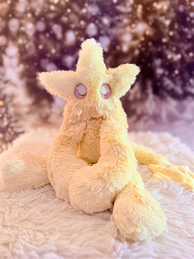Akari the Wishing Star Weighted Sewn Plushie - Etsy