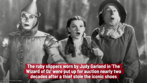 'Wizard Of Oz' Ruby Slippers Sell For $28M At Auction