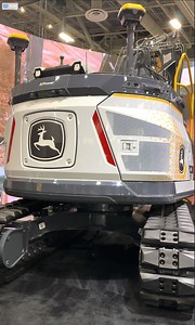 8.2K views · 69 reactions | John Deere's mid-sized 145 X-Tier E-Power electric excavator concept model that was on display at this years CONEXPO-CON/AGG 2023. #JohnDeere #Electric #GPS | Awesome Earthmovers News | Facebook