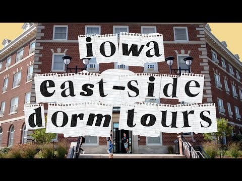 Tour the East Side Residence Halls at the University of Iowa
