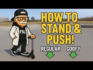 How to Push & Stand on a Scooter (Beginner Guide to Perfect Stance)