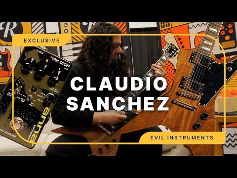 Coheed & Cambria's Claudio Sanchez Launches Jackhammer Guitar & Anna Compact OD-Fuzz
