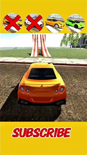 kon si car jitegi car challenge #shorts #indianbikedriving3d #gta