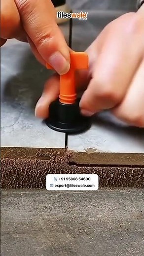 Perfect Tile Leveling Tool Demo | Fix Uneven Tiles & Lippage Easily