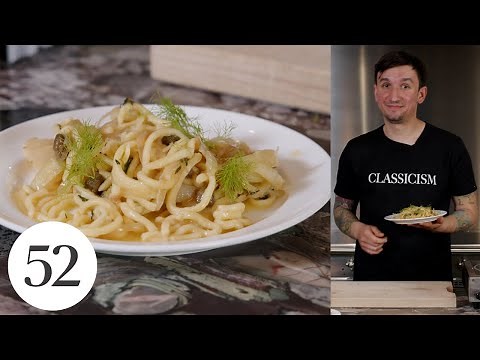 How to Make Vegan Fennel, Shallot & Caper Pasta | At Home With Us
