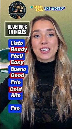 👉 Learn these 6 basic English adjectives in just 1 minute! 🇺🇸🧠