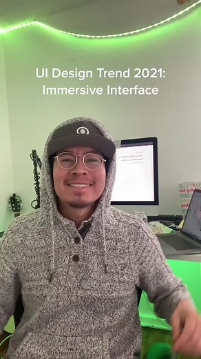 UI Design Trend: Immersive Interface #ui #ux #uxdesign #productdesign