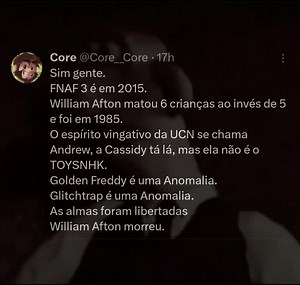 #CapCut Pelo menos temos Andrew TOYSNHK #fnaf #fivenightsatfreddys #fazbearfrights #freddyfazbear #bonnie #chicafnaf #foxy #goldenfreddy #andrewfnaf #andrewtoysnhk #fnaf3 #williamafton #ucn #glitchtrap