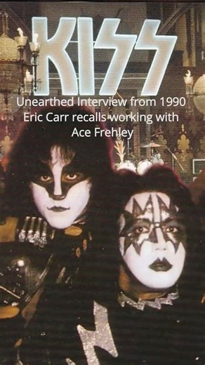 Eric Carr Talks about Ace Frehley 2 #kiss #acefrehley
