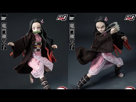New Demon Slayer 1/6 Nezuko Kamadov action figure revealed preorder Threezero