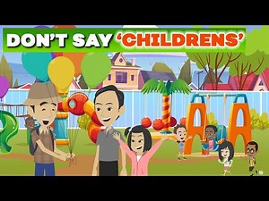 English Conversation Practice: Irregular Plural Nouns in English | English Grammar