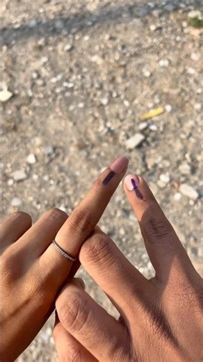 Our first Vote 🗳️ #election #kerala #youtube #shorts #together