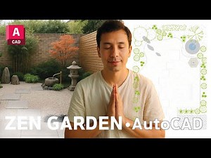 AutoCAD Garden Design: Designing a Modern Zen Garden