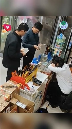 Two guys go shopping and find the shop owner dozing off, and this is what happens next.