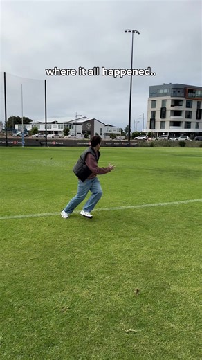 Right angles! Footy park how good #angusmonfries