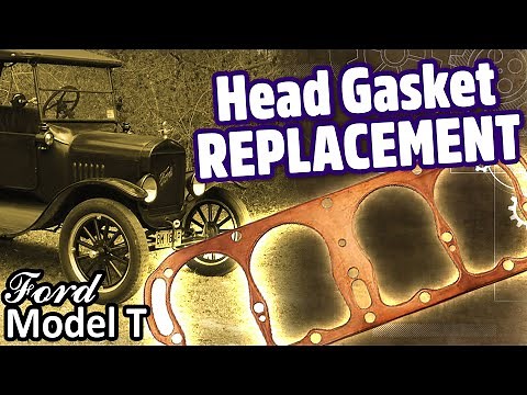Ford Model T - Replacing the Head Gasket