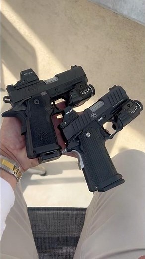 Staccato CS vs. Bul Armory Ultra Carry 2 size comparison.