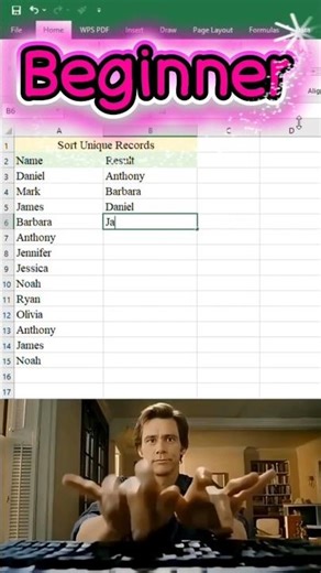 Beginner vs Expert 🔥 Enter Names Without Typing Twice in Excel | Official Excel Pro