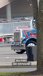 5.1K views · 1.3K reactions | Here’s the first of two videos of Alex Prifti’s 1987 359 Peterbilt and awesome ATG custom sleeper at the Mid-America Truck Show in Louisville Kentucky #truckingshow | Dean Croke | Facebook