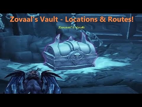 WOW 9.1 - Zovaal's Vault - Both Spawn Locations, Turn in & Routes! (Repaired Rift Key to Maw)