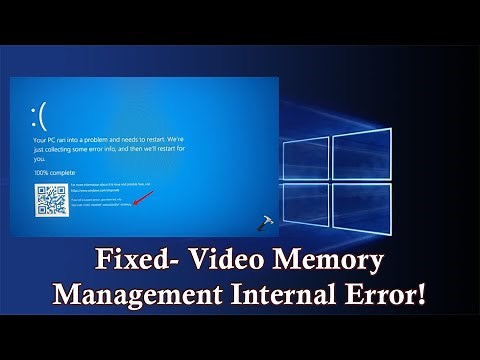 How to Fix Video Memory Management Internal Error Windows 10/11? Watch This! | Rescue Digital Media