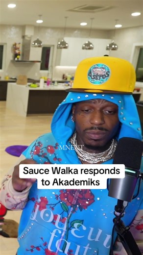 Sauce Walka responds to Akademiks @TheSauceFamilia #saucewalka #streamer #fyp #foryoupage #clips
