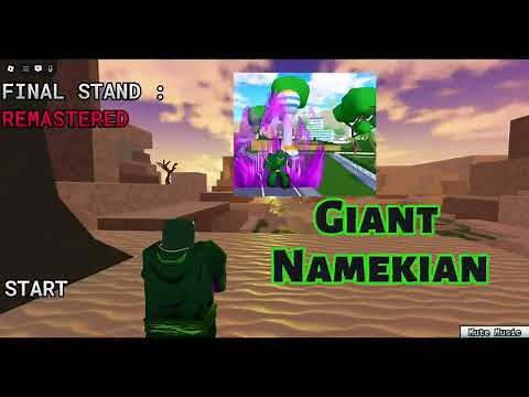 DBZ Final Stand Remastered: Giant Namekian Showcase